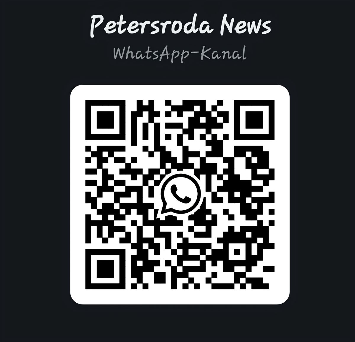 QR-Code Petersroda-News